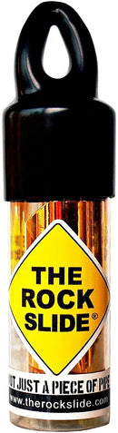 The Rock Slide Polished Brass Guitar Slide - Medium