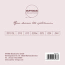 Optima Artist Acoustic Guitar Strings Silver Plated Copper with Silk 10-44