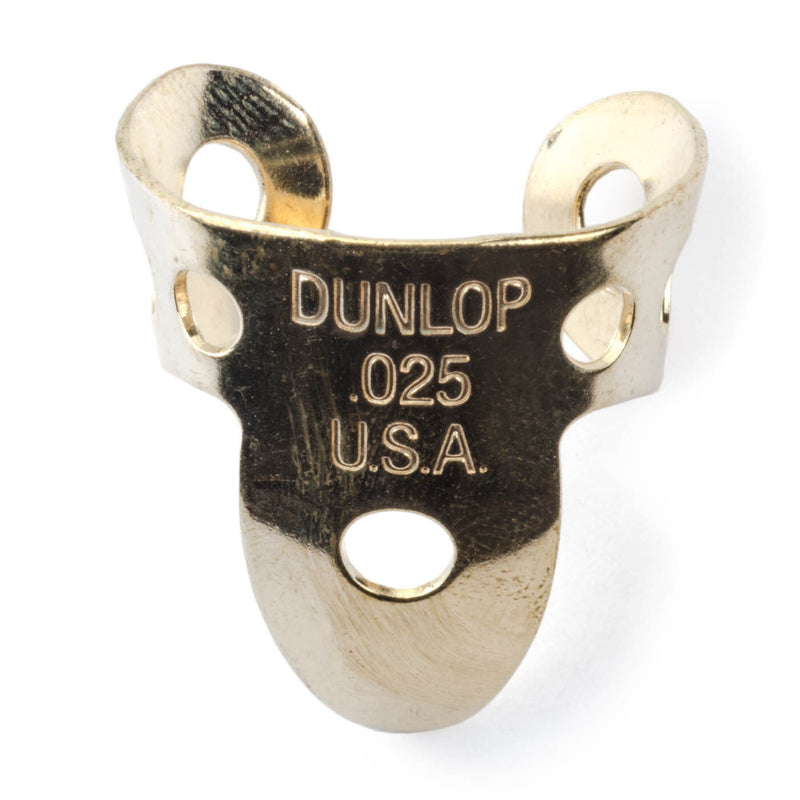 3-Pack of Dunlop Brass Fingerpicks - .025"