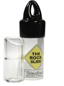 The Rock Slide Moulded Glass Guitar Slide - Clear, Medium