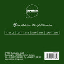 Optima Bronze Acoustic Guitar Strings Custom Light 11-50