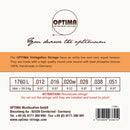 Optima Vintage Flex Low Tension Acoustic Guitar Strings Light 12-51