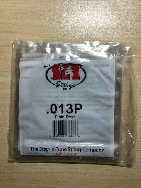 SIT 12-Pack of E or B strings: Gauge .013