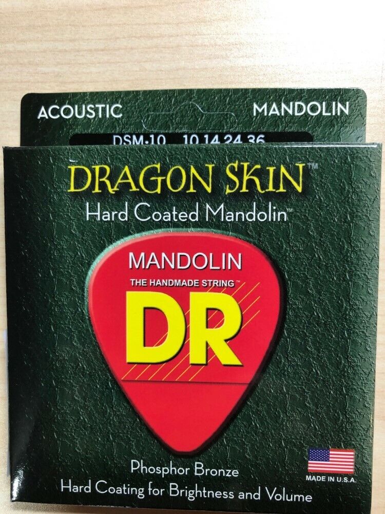 DR Strings Dragon Skin Mandolin Strings DSM-10 - .010-.036