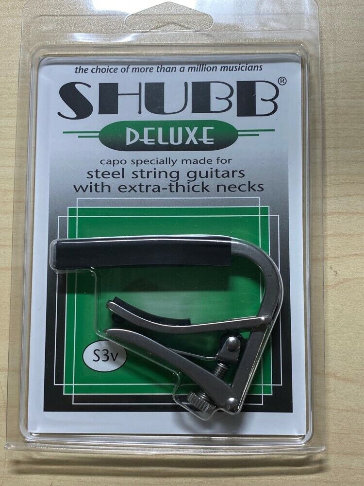 Shubb Deluxe Capo S3V For Extra-Thick Necks