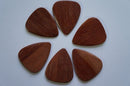 Timber Tones Luxury Wood Guitar Pick - Cobra's Saffron - Single Pick