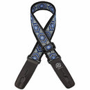 Lock-It Retro Vintage 2 Inch Locking Guitar Strap - Mariner