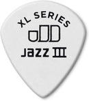 6 Dunlop Tortex Jazz III XL Flat Picks 1.50mm