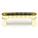 Resomax Nv2 4mm Tune-O-Matic Bridge - String Saver Saddles Gold PS-8863-GO