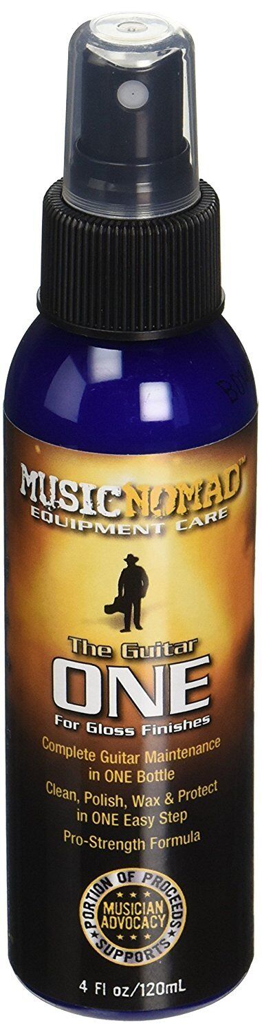 Music Nomad MN103, The Guitar One Detailer- All in One Cleaner, Polish, Wax