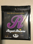 SIT Royal Bronze RL1048 Acoustic Guitar Strings - Extra Light Light - 10-48