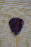 US Blues Sculpted Guitar Pick Dark Rosewood - Single Pick