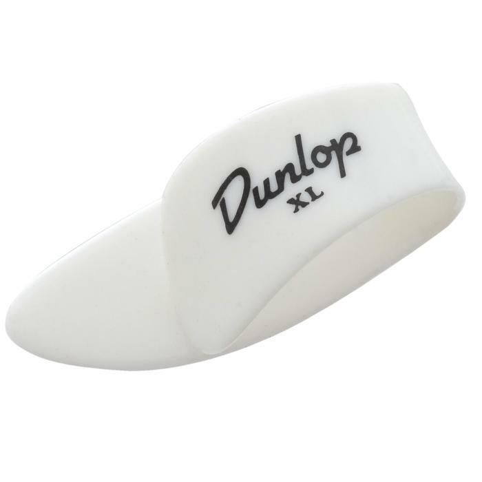3-Pack Dunlop White Thumbpicks -Extra Large