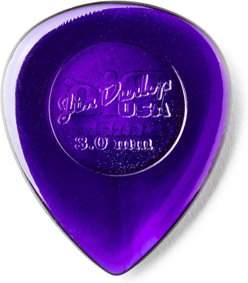 6 Pack Dunlop Big Stubby Picks - Dark Purple 3.0mm