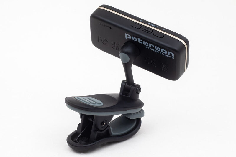 Peterson StroboClip HDC High-definition Rechargeable Clip-on Strobe Tuner
