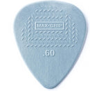 6 Dunlop Max-Grip Nylon Standard Picks, .60mm