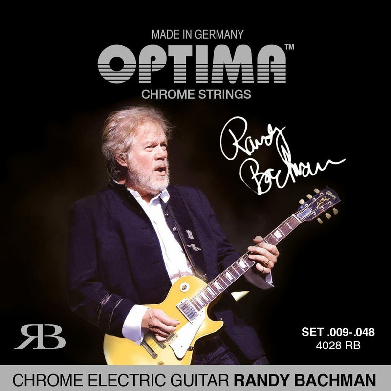 Optima Chromes Electric Guitar Strings – Randy Bachman Signature Set 4208.RB