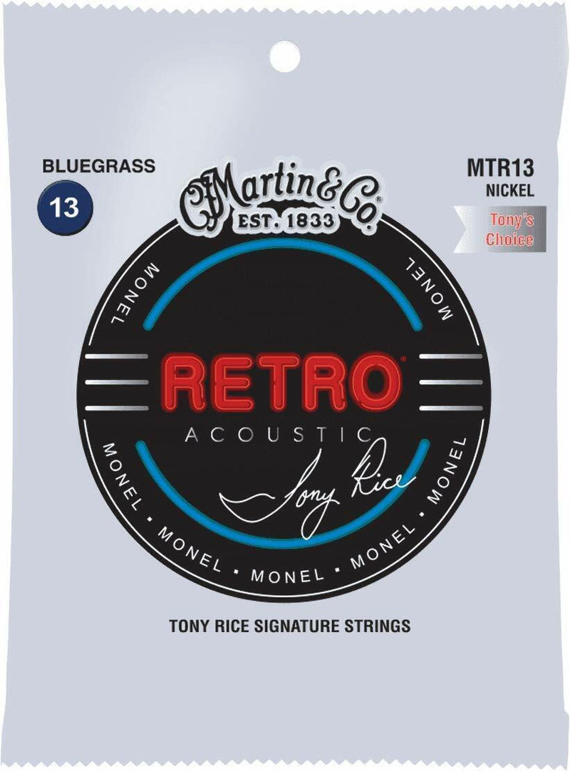 Martin - MTR13 - Tony Rice Bluegrass Acoustic Guitar Strings, .013-.056