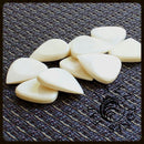 Timber Tones Jazz Tone Guitar Pick - White Horn  - Single Pick