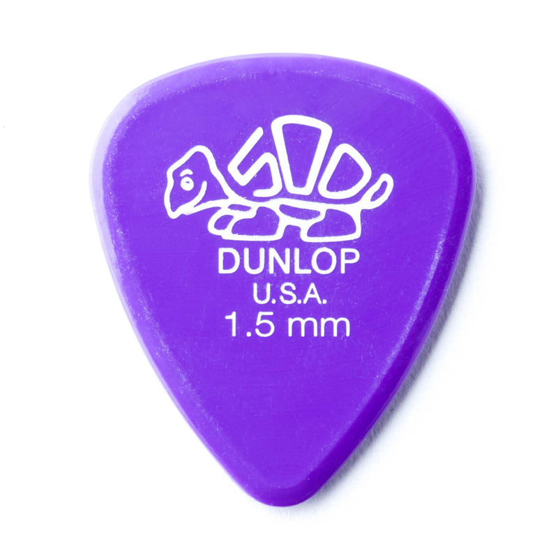 Bag of 12 Dunlop Delrin 500 Picks - 1.50 mm