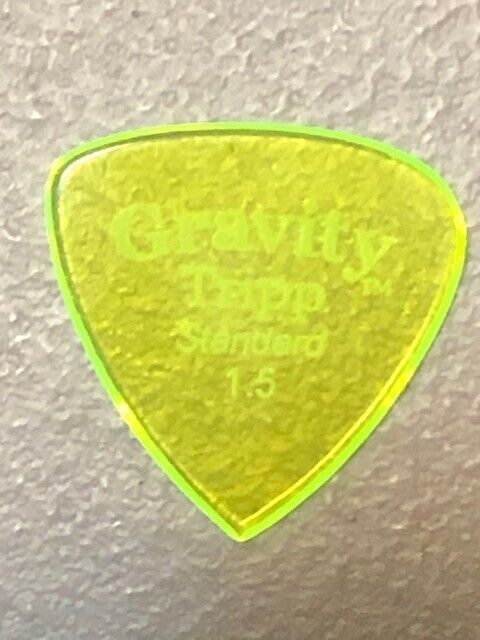 Gravity Tripp Standard Polished Guitar Pick 1.5mm