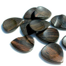 Timber Tones Groove Tone Mini Guitar Pick - African Ebony  - Single Pick