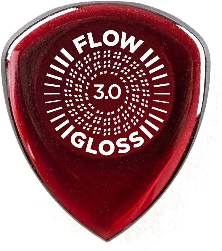 Dunlop Flow® Gloss Pick 3.0MM - 3 Picks