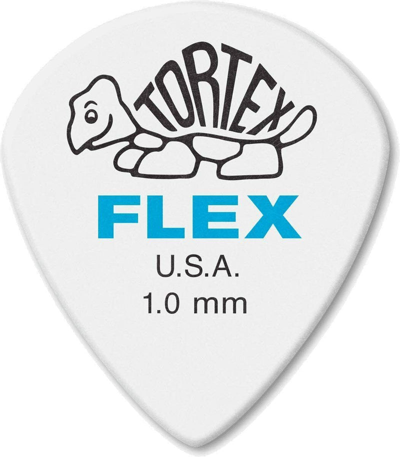 Dunlop Tortex Flex Jazz III XL Guitar Picks 1.0mm - Bag of 6