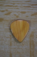 US Blues Sculpted Guitar Pick Lemonwood - Single Pick