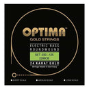 Optima 24K GOLD 6-string Bass regular light .030 - .125 Long Scale 2299.CB