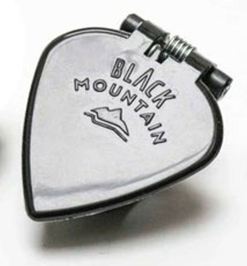 Black Mountain Spring Loaded Thumb Pick, Jazz Tip Left Handed Pack of 2