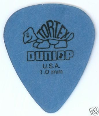 6 Pack of Dunlop Tortex Standard Flatpick 1.0mm