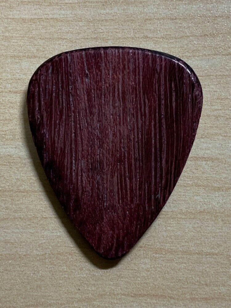 Timber Tones Luxury Wood Guitar Pick - Purple Heart - Single Pick