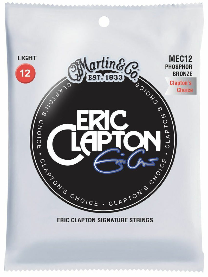 Martin Clapton's Choice Phos Bronze Strings Lite MEC12