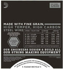 D'Addario Chromes Flat Wound Electric Guitar Strings ECG23