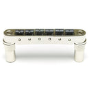 Resomax Nv2 4mm Tune-O-Matic Bridge - String Saver Saddles Nickel PS-8863-NO