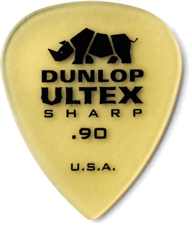 6-Pack of Dunlop Ultex Sharp Picks - .90 mm