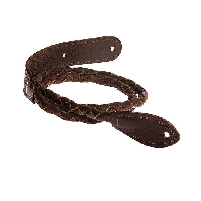Henry Heller Capri Garment Leather Bolo Mandolin Strap - Brown