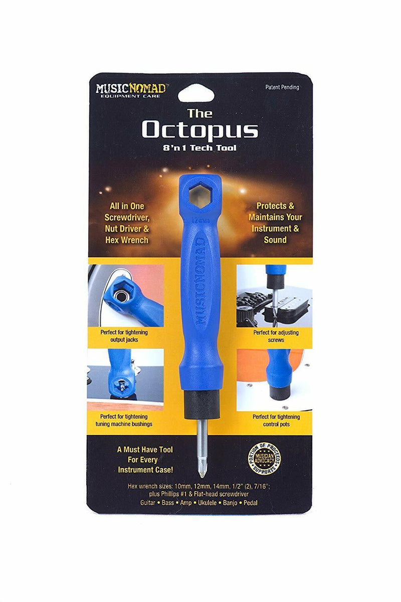 Music Nomad The Octopus 8 'n 1 Tech Tool MN227