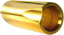 The Rock Slide Polished Brass Guitar Slide - Extra Large