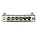 Resomax Nv2 4mm Tune-O-Matic Bridge - String Saver Saddles Nickel PS-8863-NO