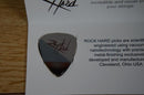 Rock Hard Coated Stainless Steel Guitar Pick Germanium Straight Shadow