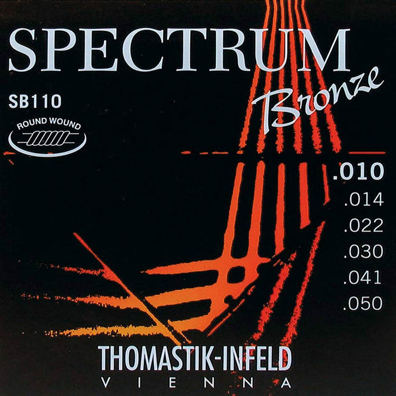 Thomastik-Infeld SB110 Spectrum Bronze 10-50 Acoustic Guitar Strings