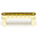 Graph Tech Resomax Nv1 6mm Tune-O-Matic Bridge-Resomax Saddles Gold PM-8863-G0