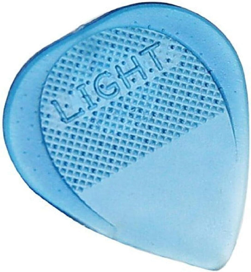 6-Pack of Fred Kelly Poly Flat Picks - Classic Grip - Light