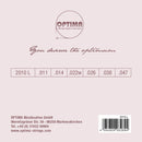 Optima Artist Acoustic Guitar Strings Silver Plated Copper with Silk 11-47