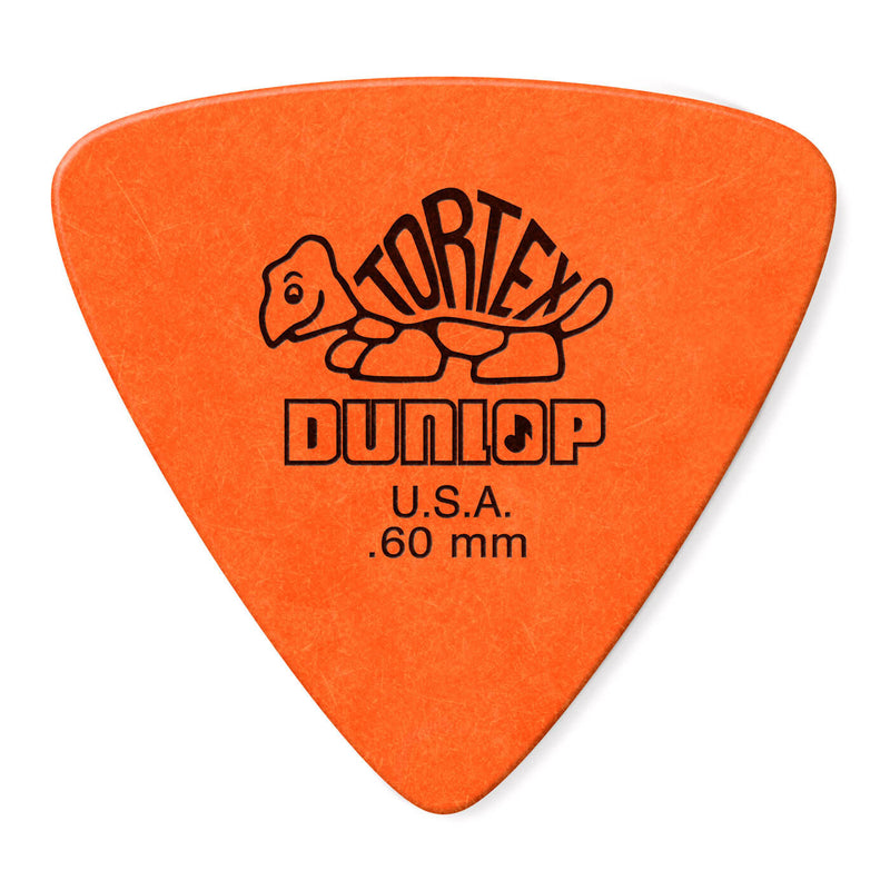6-Pack of Dunlop Tortex Triangle Picks - .60 mm