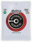 Martin Authentic Acoustic Lifespan Guitar Strings Phosp Bronze  MA530T .010-.047