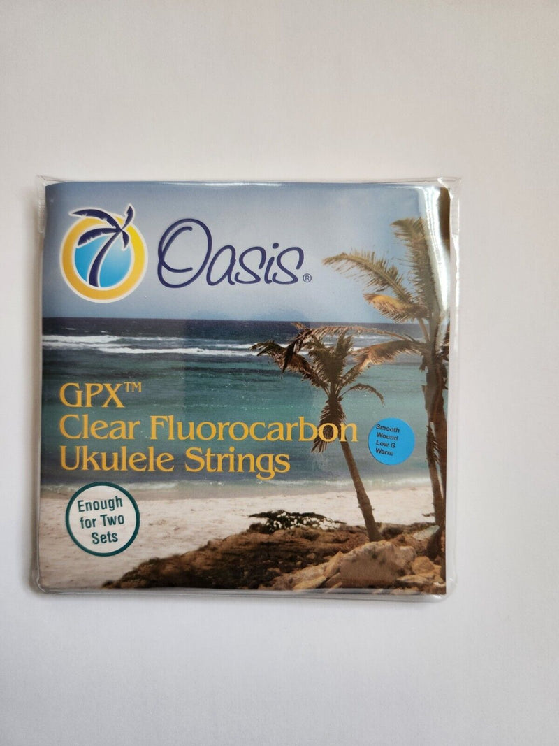 Oasis GPX Flurorocarbon Ukulele Strings Smooth Warm with Low G UKE-8101SW