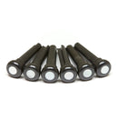 TUSQ PRESENTATION BRIDGE PINS BLACK WITH 4MM MOP DOT - PP-2044-00